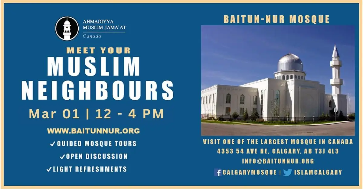 Meet Your Muslim Neighbours – Mosque Open House