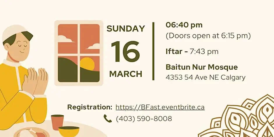 Break-the-Fast with Muslim Friends